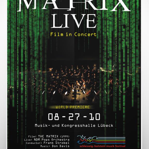Plakat - Matrix Live -