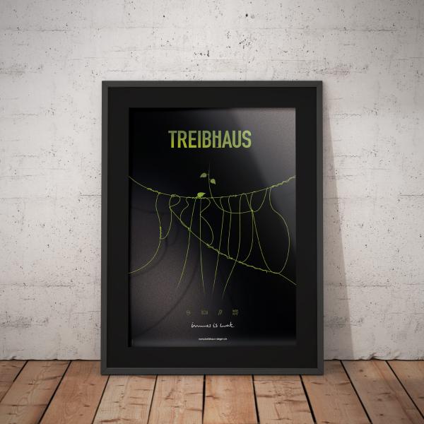 Plakat Treibhaus 2