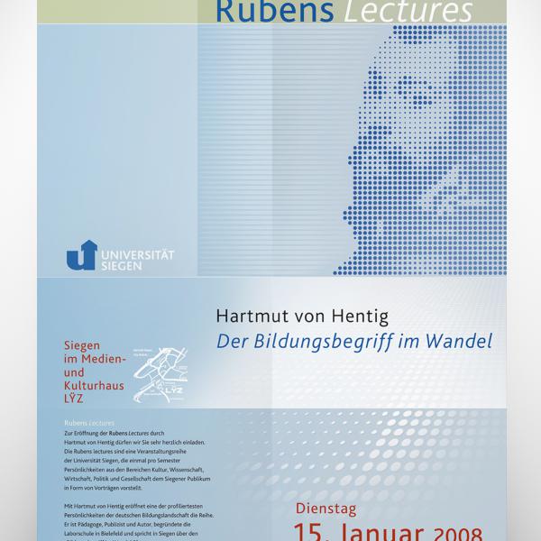 Plakat Rubens Lectures 1