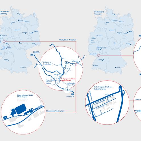 Lagekarten König & Co