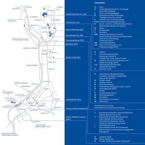 lageplan uni siegen 